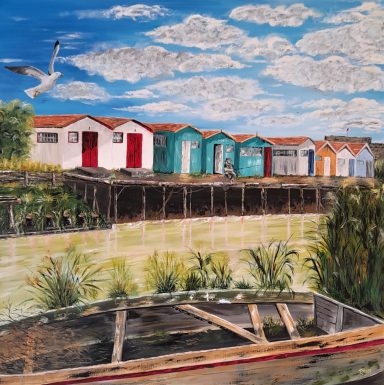 LES CABANES D'OSTREICULTEURS DE MARENNES. 